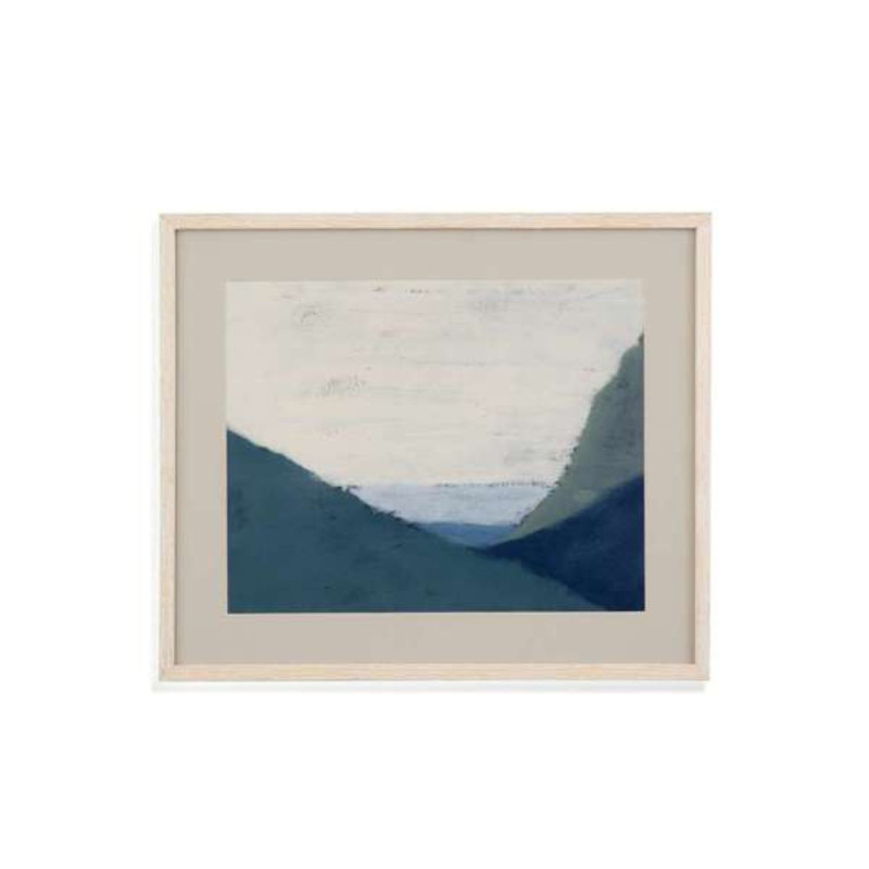 «Mute Coast II», reproduction encadrée