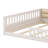 Upholstered Platform Bed Frame with Safety Guardrail-878209457