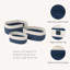 Cot Fabric Box - Set of 3-2146248239