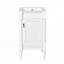 Meuble-lavabo de salle de bain avec lavabo en céramique-598121789