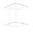 1" Rods Clear Riser Acrylic Transparent Plexiglass Pedestal Table Display Podium-304095292