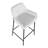 Cassiopeia Upholstered Counter Stool with Steel Frame-41572710-41572719