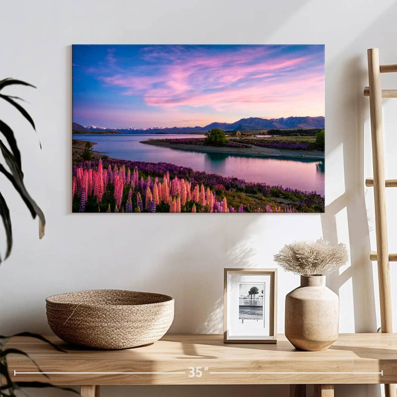 Alvord aube au lac Tekapo, H 16 po x l 24 po