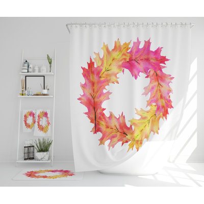 Neeah Polyester Shower Curtain Set