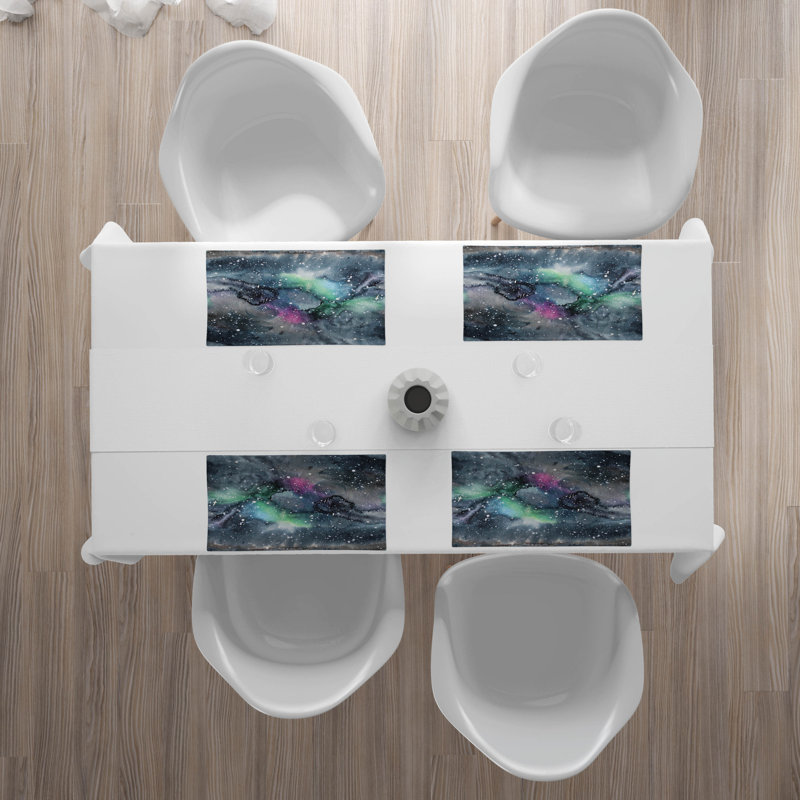 Polyester Abstract Rectangle Placemat