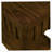 Rectangular End Table with Storage Shelf and Wood Legs-730782977
