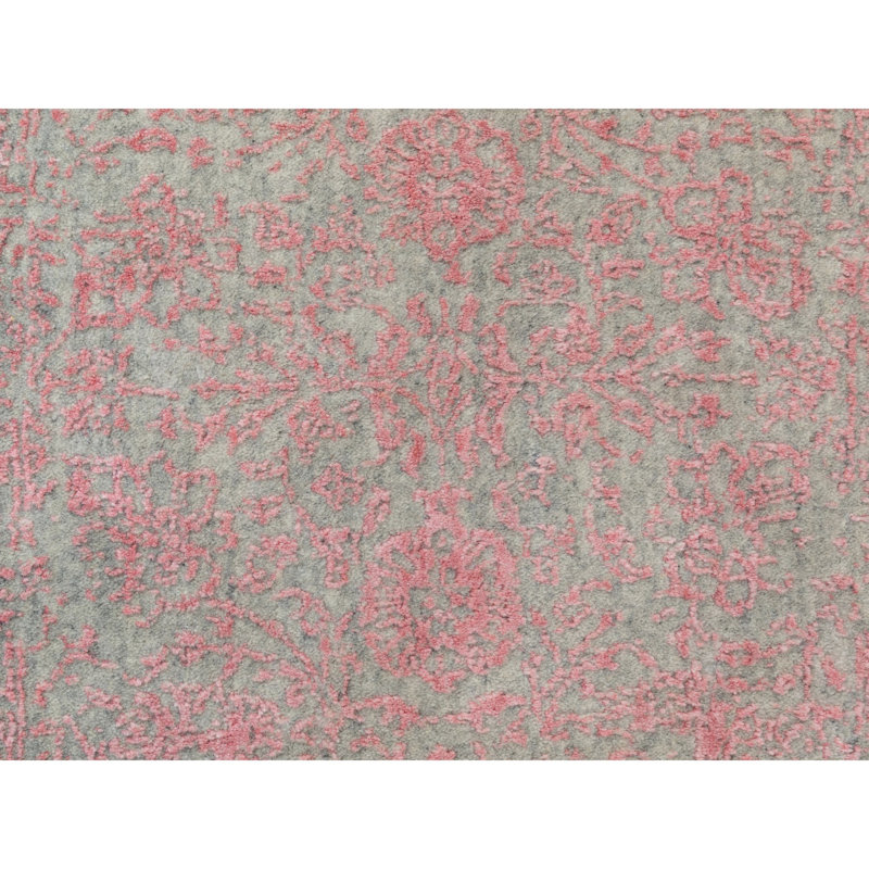 Tapis de Tapis décoratif couloir de conception unique 2 pi 6 po x 11 pi 10 po Charliee noué à la main