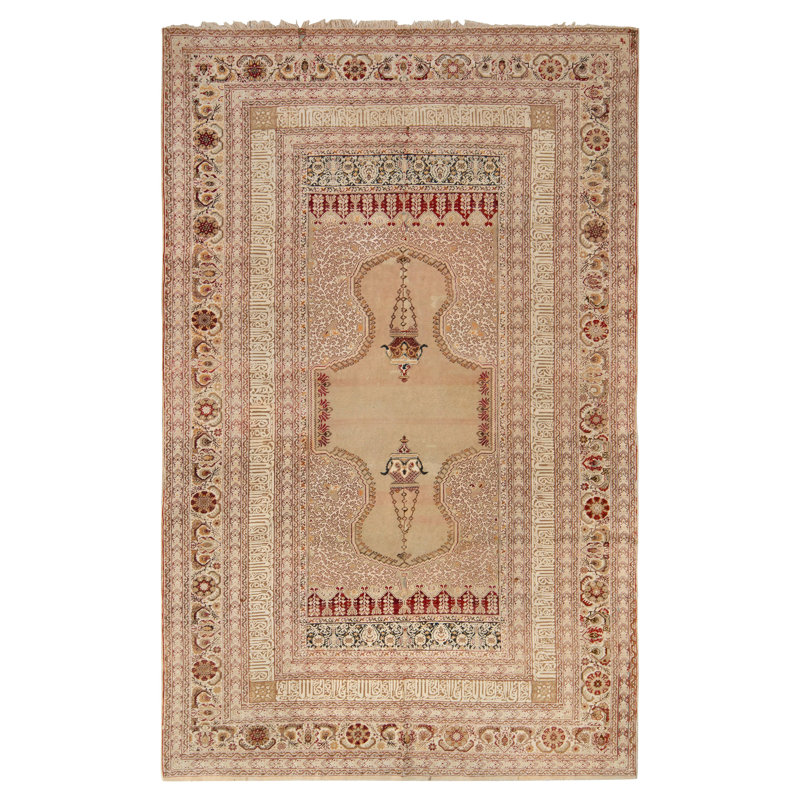 One-of-a-Kind 5’11”x9’2” Hand Knotted Area Rug