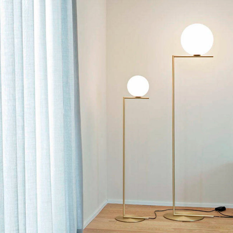 Moon Floor Lamp, 63.5"