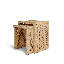 Ensemble de 2 tables gigognes Natural Rattan