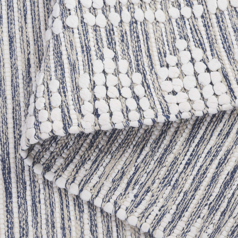 Talala 981 Area Rug In Navy / Ivory, Rectangle 5' x 8'