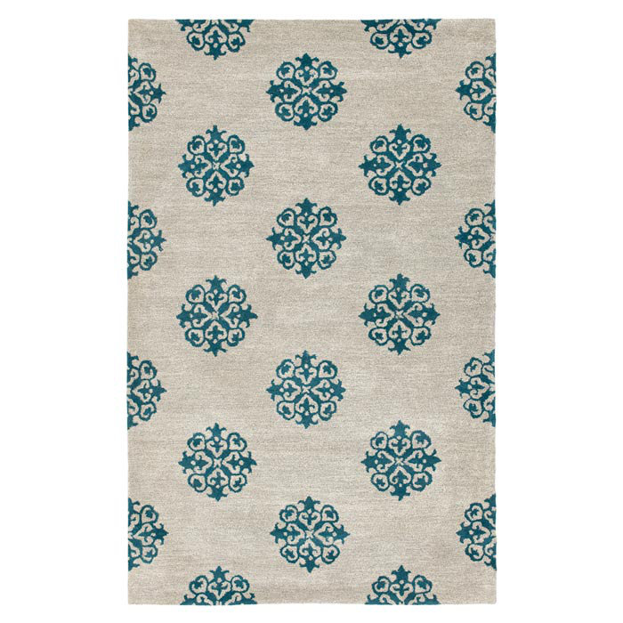 Candelo Hand Tufted Wool Pile Geometric Rug