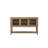Sever w/ Mesh Door Fronts - Cashew