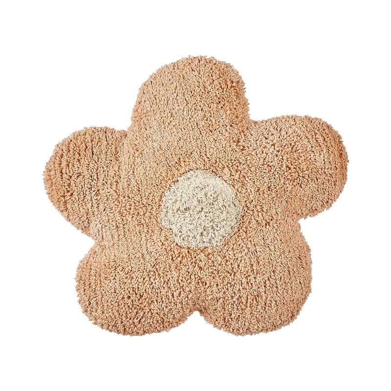 SORREL Floral Novelty Cushion, White/Beige/Pink