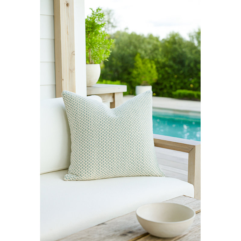 Outdoor Living Pillow Cover, Pink, Square 20", Pillow Cover Only - No Insert