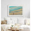 Blue Water Surfer 2 Framed Print-1274818799