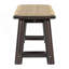 Banc en rotin style campagne moderne-2085017097