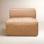 Fauteuil de chambre en cuir véritable Foley-321215285
