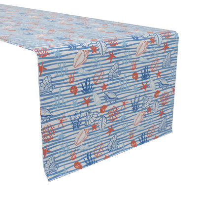 Rectangular Cotton Twill Table Runner
