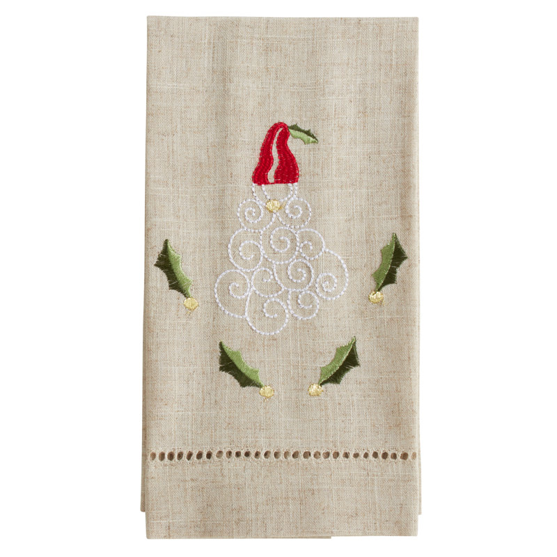 Embroidered Tea Towel Kitchen Towel