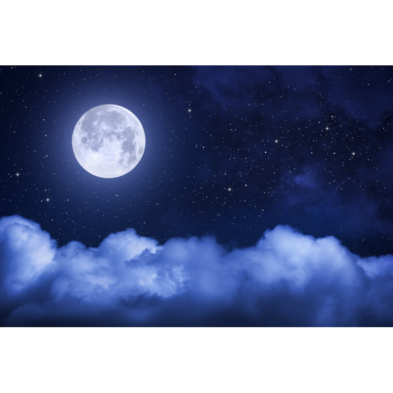 Night Sky by Subjug - Wrapped Canvas Print, 61cm H x 91cm W x 3.8cm D