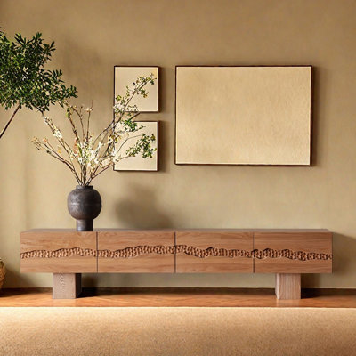 Retro and unique personalized design TV cabinet