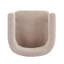 Fauteuil d'appoint rembourré Boucle