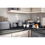 Swan Retro Bread Bin, Metal, 18 Litre,-27312159