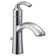 MOEN Glyde 1-Handle 1-Hole Bathroom Faucet with Drain Kit Included (Drain Included)