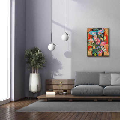 'Butterfly Bush' by David Galchutt Canvas Wall Art, 26" x 34"
