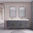 Bensley 70.86'' Double Bathroom Vanity with Acrylic Top-1059081635