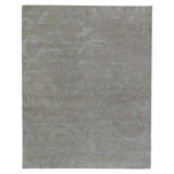 Flourish Floral Area Rug in Gray/Neutral