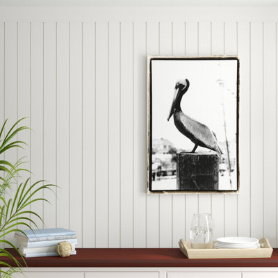 Pelican Perch by Laura DeNardo - Print on Canvas