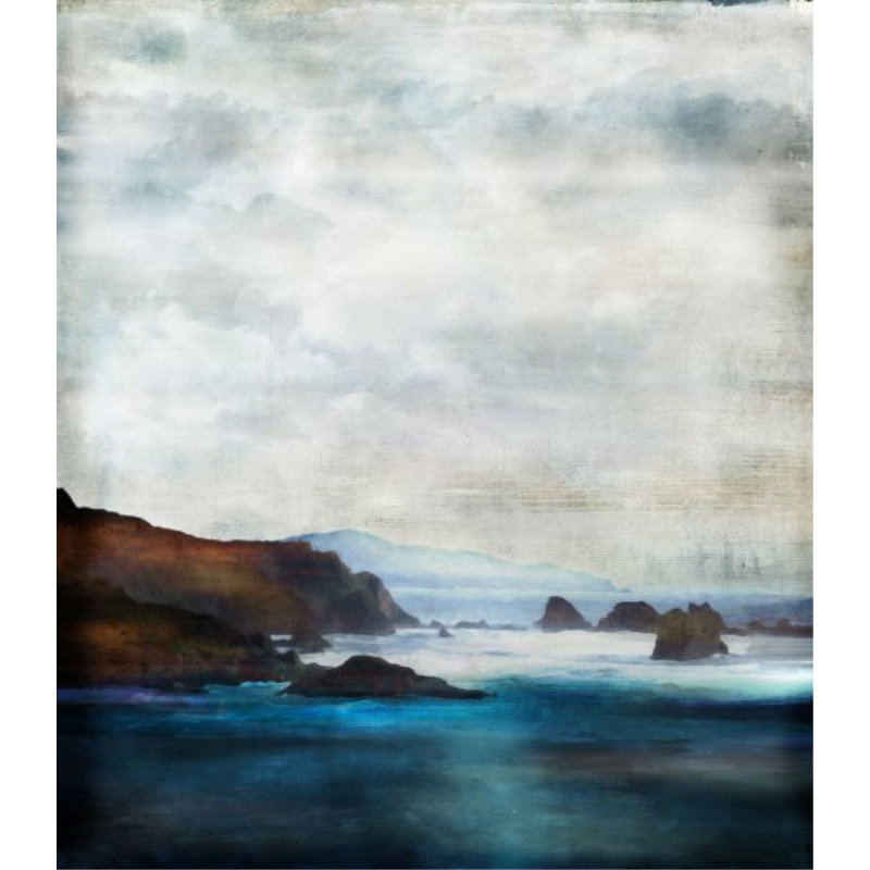 Coastal Twilight Painting by Barclay Butera, Outdoor, 28" H x 24" W
