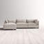 Canapé modulaire en polyester 4 pièces Zuri-1864282423