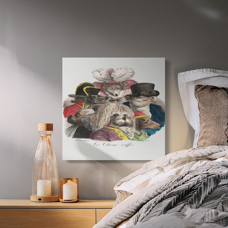 Peltier Wrapped Canvas Print Set, 12x12