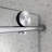 6076 Brushed Nickel Shower Door - With Soft Closing Function, 70Mm 304 Stainless Steel Large Pulleys, Nano Easy Cleaning, -Proof Membrane, 5/16'' Tempered Glass, Bathroom, American Design One Fixed &-120912339