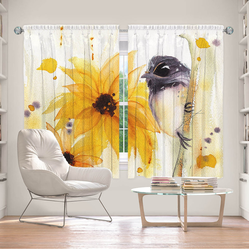 Rideau simple obscurcissant avec passe-tringle Delaughter, L 56 po x L 78 po