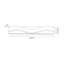 Connell LED Flush Mounted Sconce