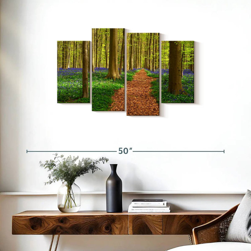 Alvord Hallerbos Beech Path, 22" H x 36" W