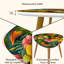 Ensemble de 2 tables basses gigognes Triangle