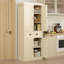 72" Kitchen Pantry Cabinet Cupboard with Doors-1943303603-1918730437
