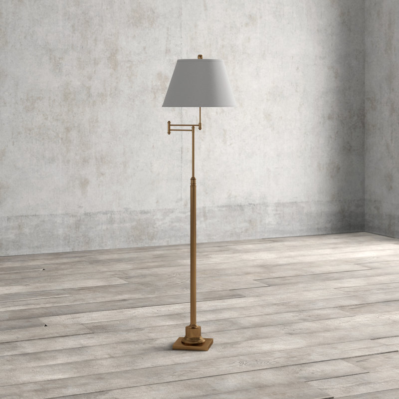 Lampe sur pied à bras pivotant 60 po Emmeline