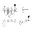 Deck Tub Spout with Diverter-55946829