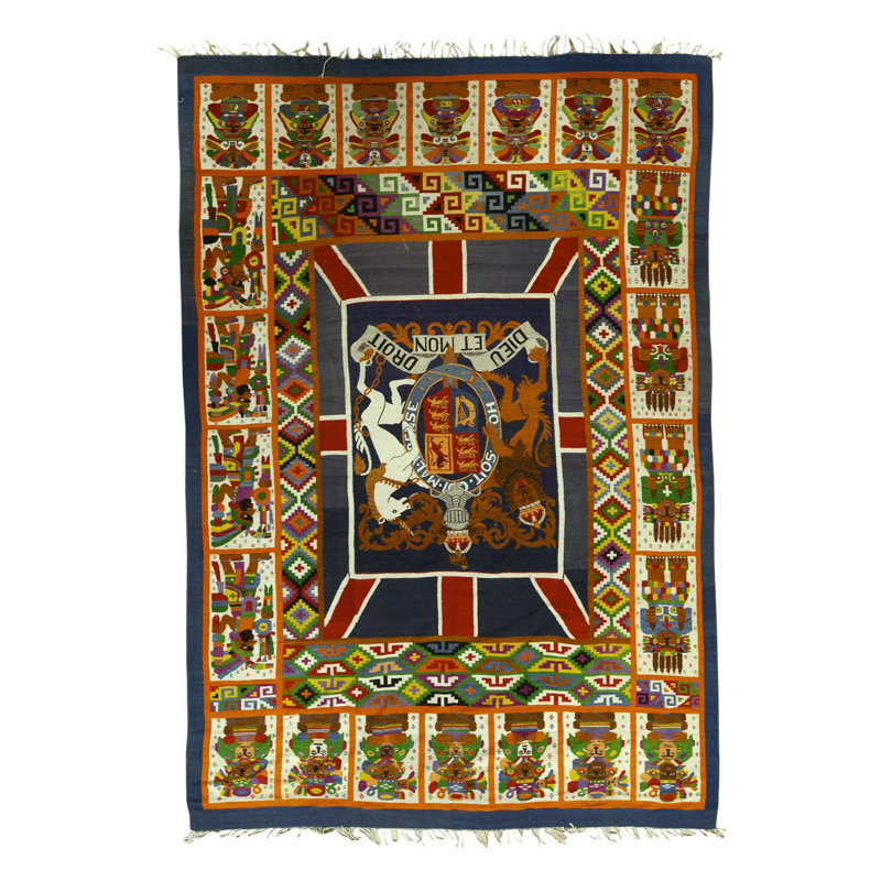 Peruvian Wool Geometric Area Rug