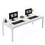 Pallas 78.74'' Extra Long Double Computer Desk for Workstation-918720267