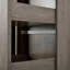 [Vidéo d'assemblage disponible] Buffet autoportant avec huche, grande armoire de rangement pour garde-manger avec armoire latérale coulissante, tablettes de porte et tiroir-1010671365
