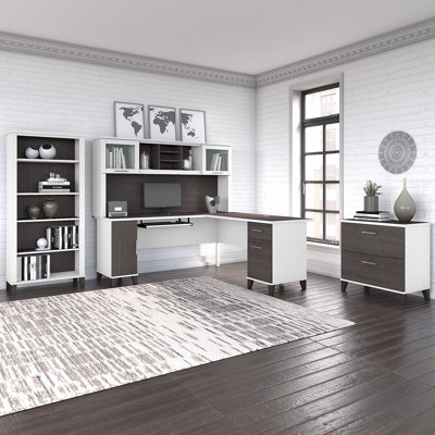 Magomed 4 Piece Computer Desk Office Set