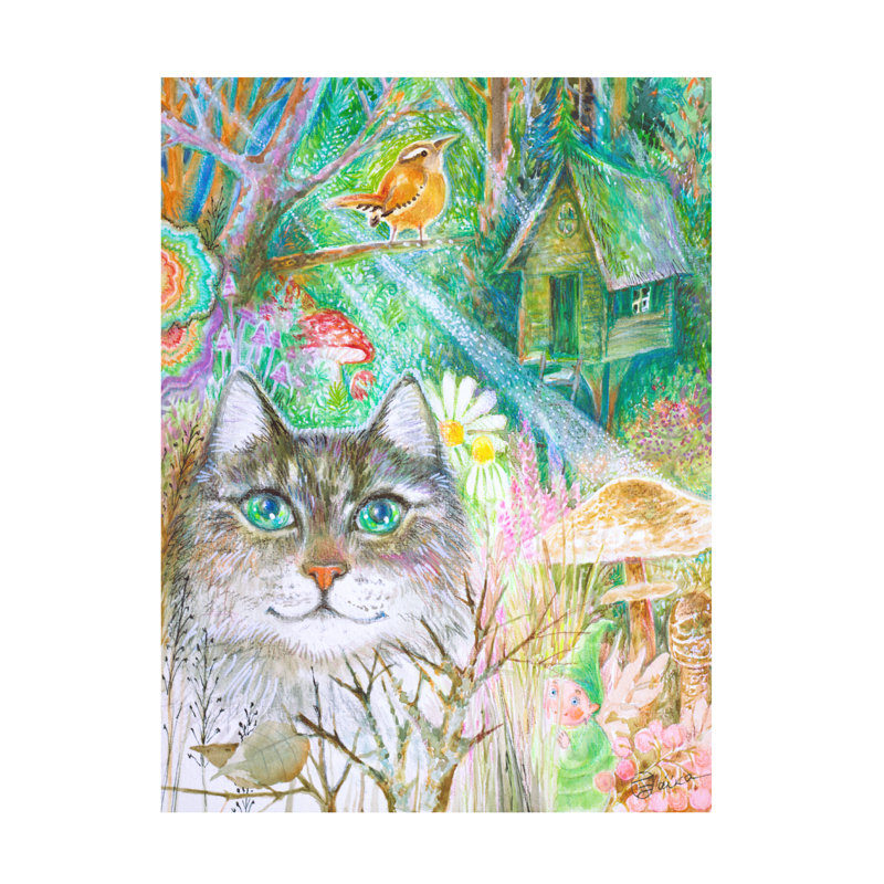 Art sur toile Oxana Zaika, H 19 po x l 14 po
