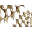 Ensemble de 3 décorations murales étoile en métal avec découpe 15 ", 19", P 23 "-1551990711